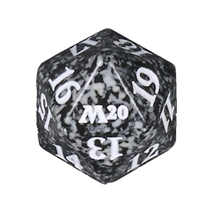 Core Set 2020: D20 Die (Black)
